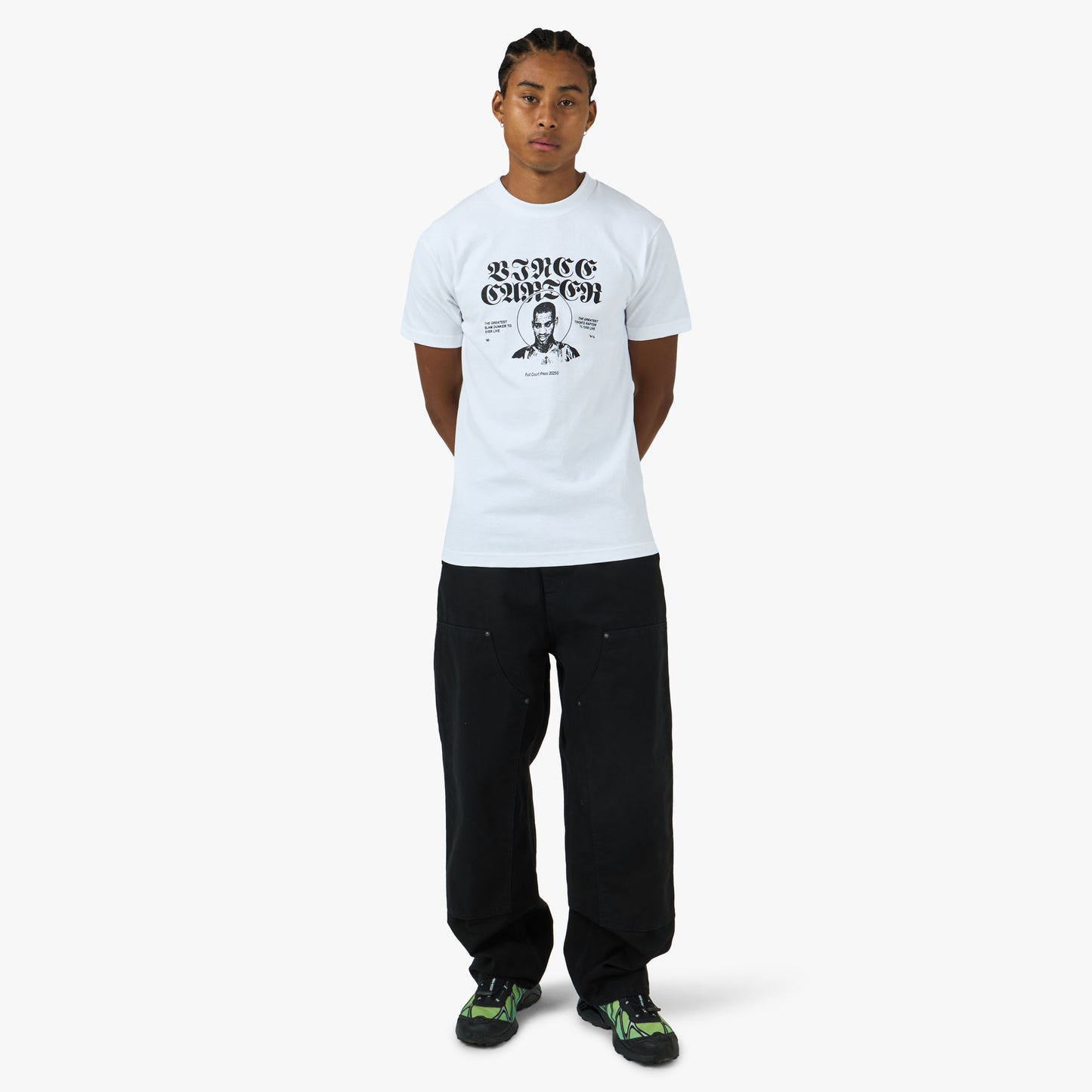 Full Court Press Carter T-shirt White