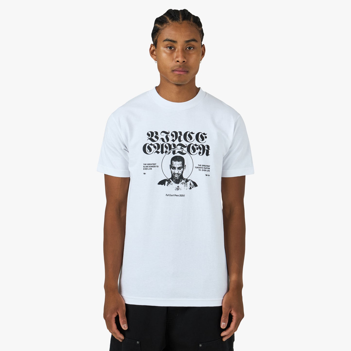 Full Court Press Carter T-shirt White