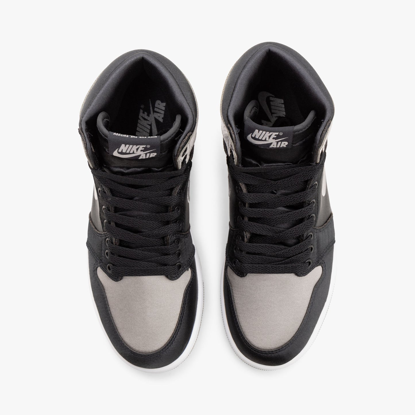 Jordan Femme 1 Rétro High OG Noir / Gris Moyen - Blanc