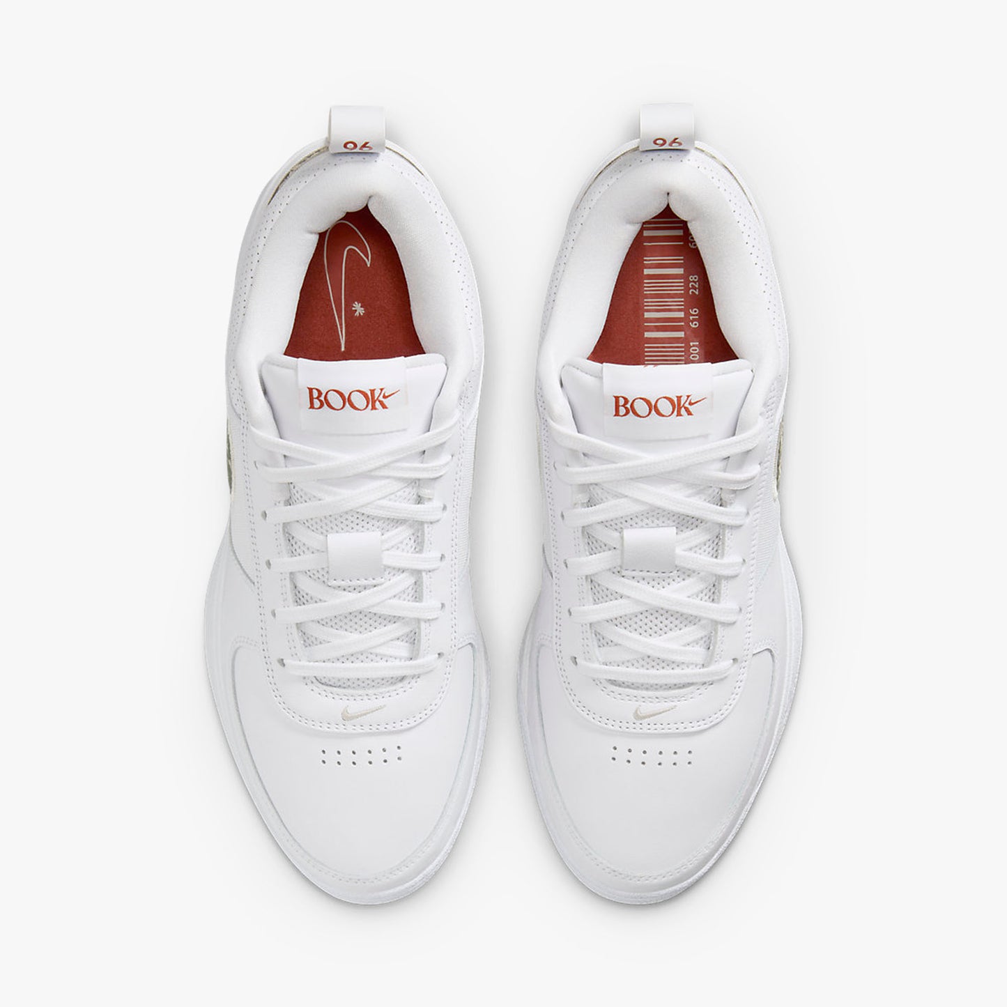 Nike Book 1 White / Light Orewood Brown - Burnt Sunrise Black
