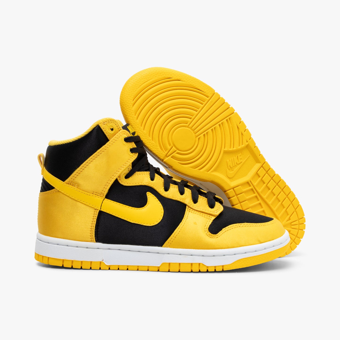 Nike Dunk High Twist pour femme Noir / Varsity Maize - Blanc