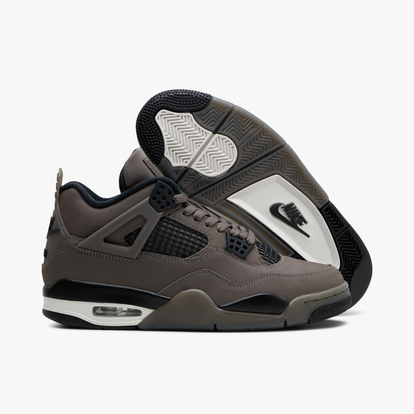 Jordan 4 Retro Cave Stone / Black - Moon Particle