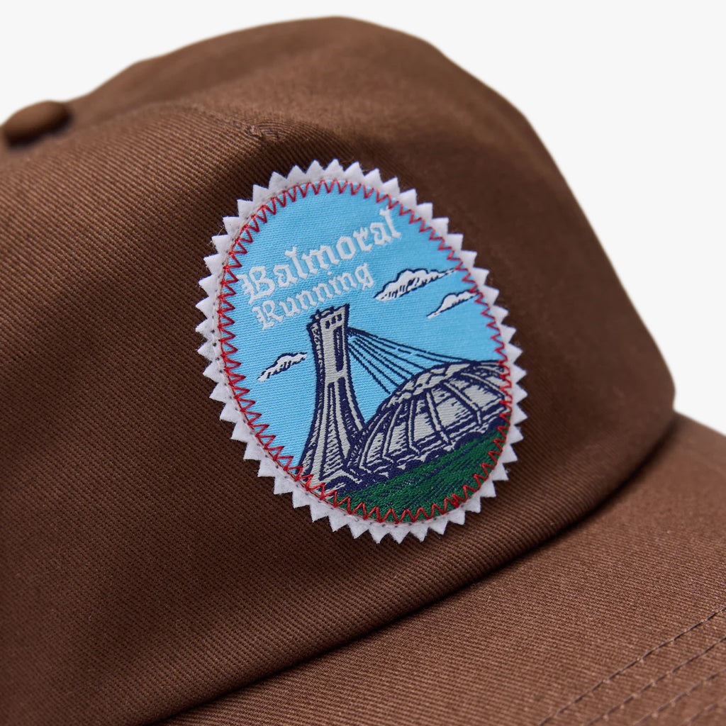 Balmoral Big-O 5-Panel Hat / Chocolate