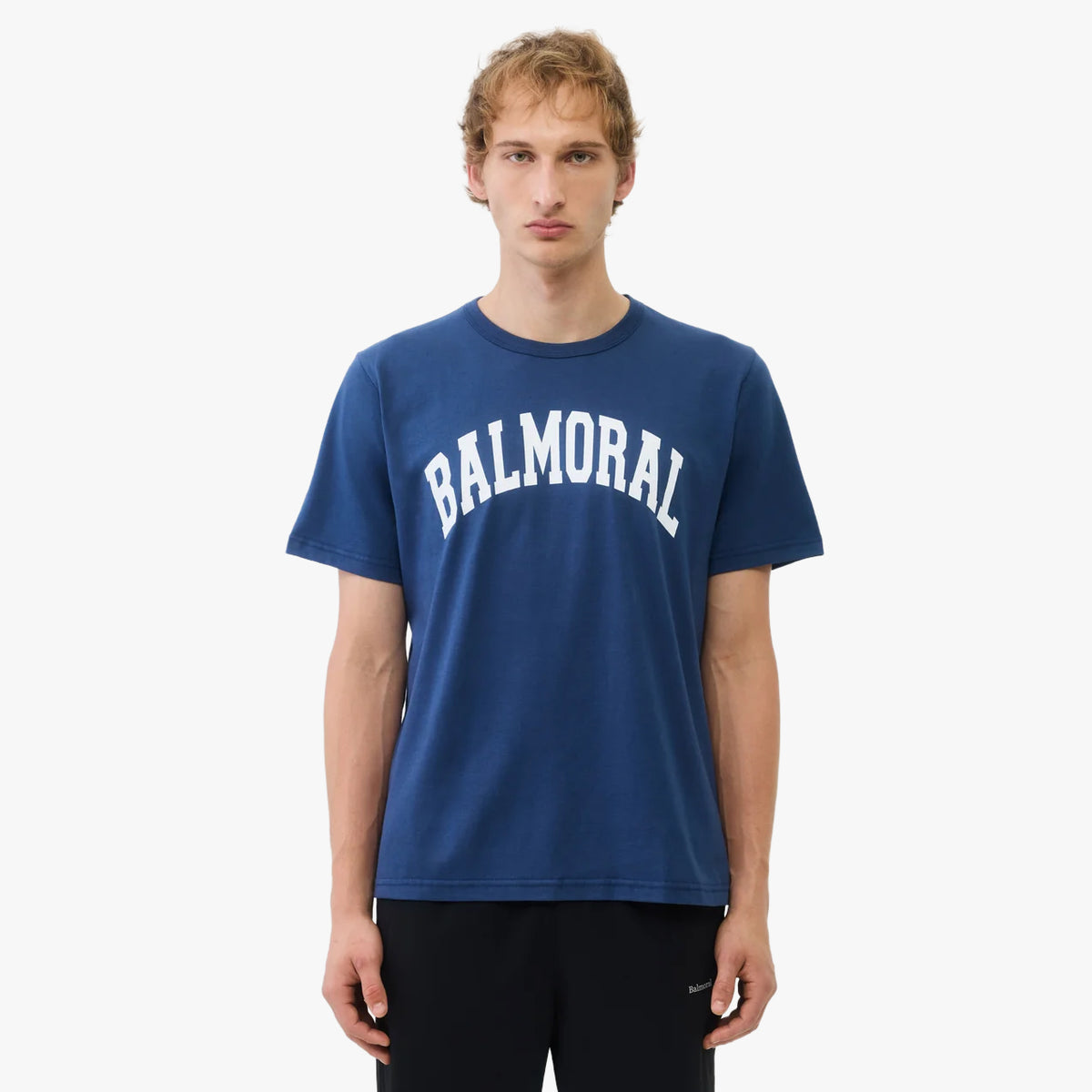 T-shirt Balmoral Aberdeen délavé / Marine