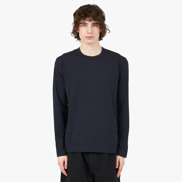 Comme Des Garcons Shirt Long Sleeve Forever Navy