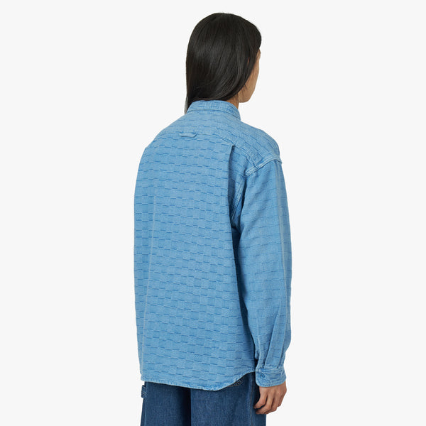 General Admission Checker Overshirt / Light Blue – Livestock