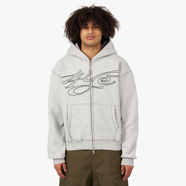Stussy Clothing Store Shop Merch Stock Logo Zip Up Pullover