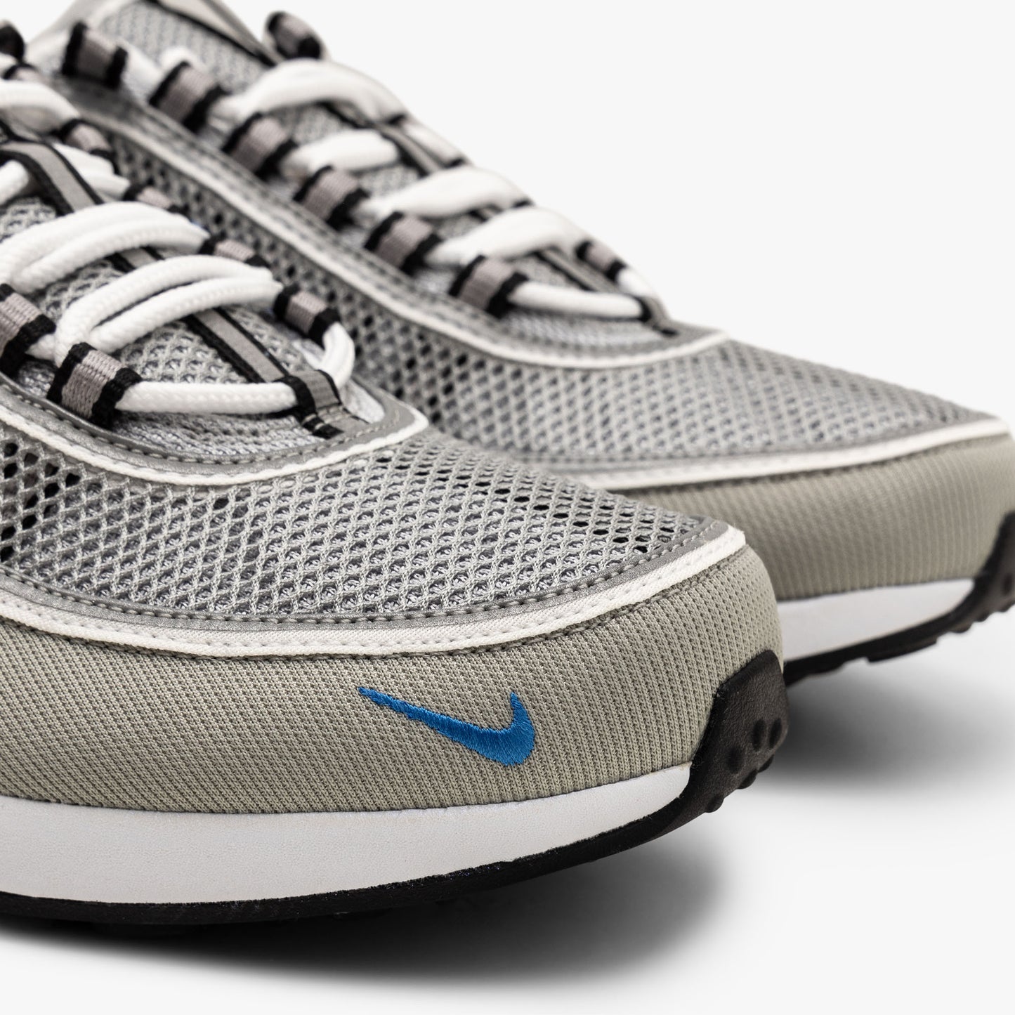 Nike Air Zoom Spiridon SP Argent Métallique / Bleu Signal