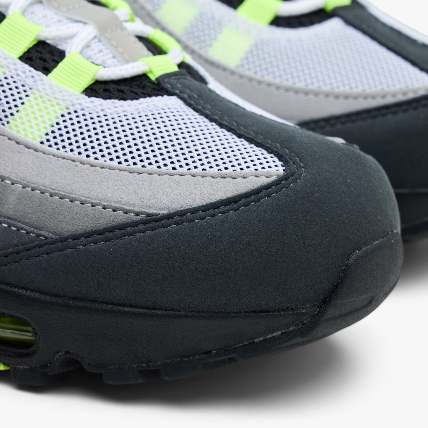 Nike Air Max 95 OG Noir / Jaune Néon - Gris Froid