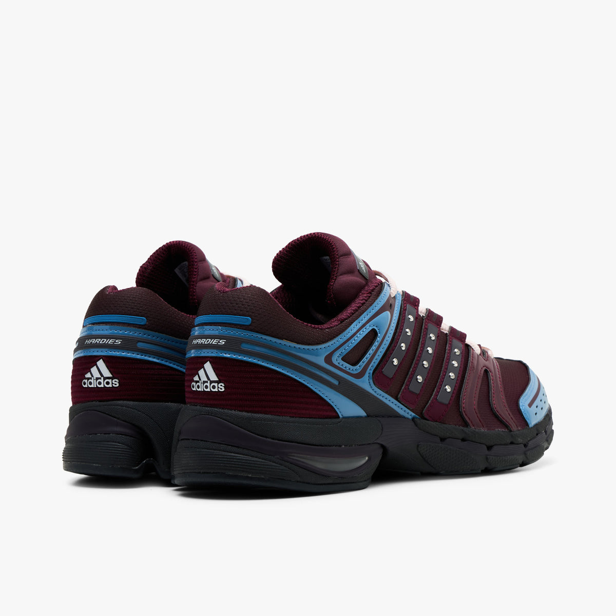 adidas x Hardies Adistar Control 5 Rouge rubis aurore / Marron - Encre poudrée