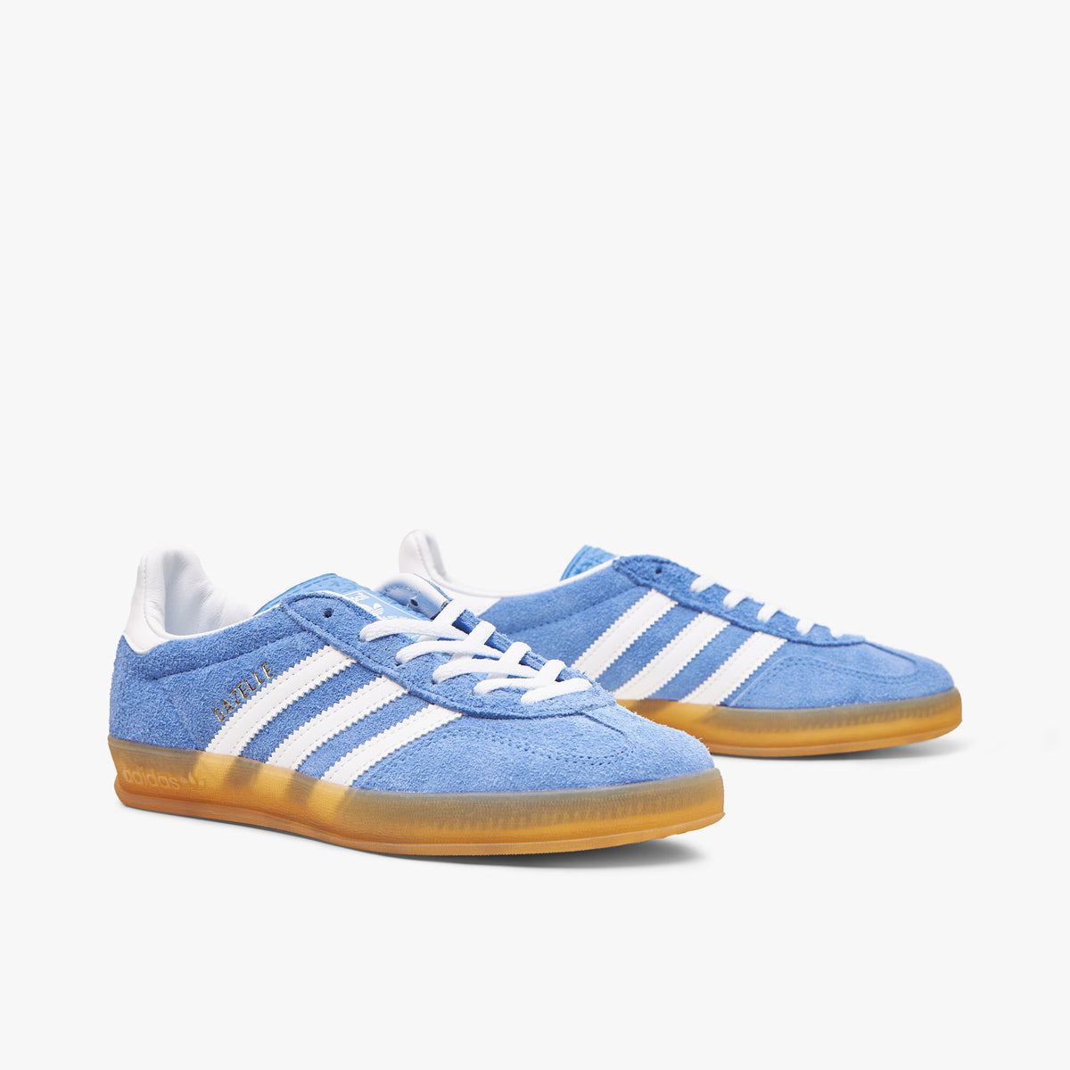 adidas Originals Femmes Gazelle Intérieur Bleu Fusion / Blanc Nuage - Gomme
