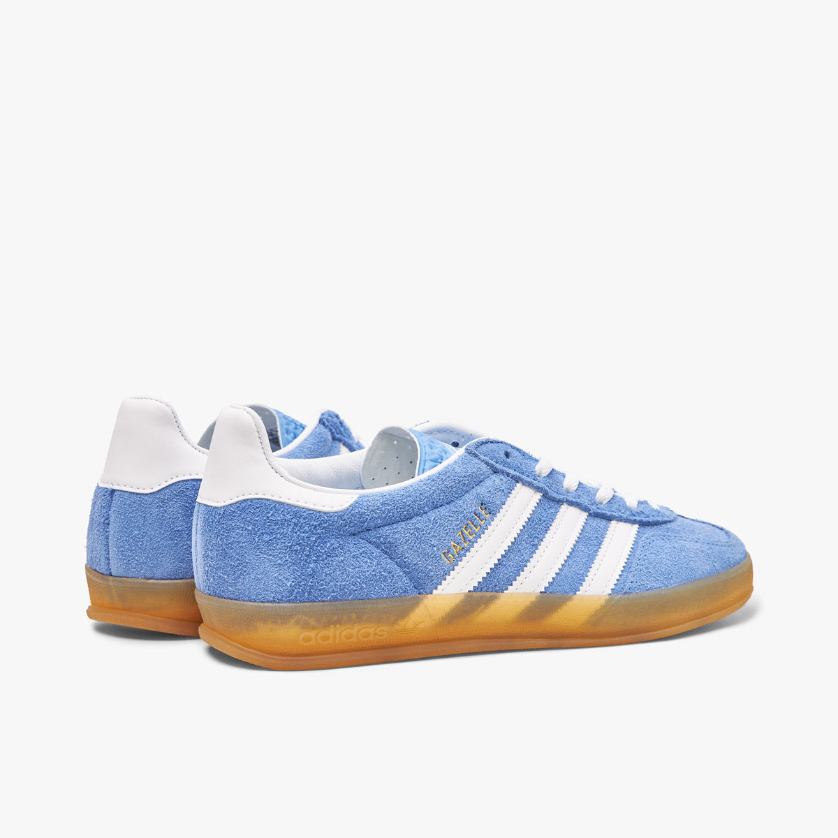 adidas Originals Femmes Gazelle Intérieur Bleu Fusion / Blanc Nuage - Gomme