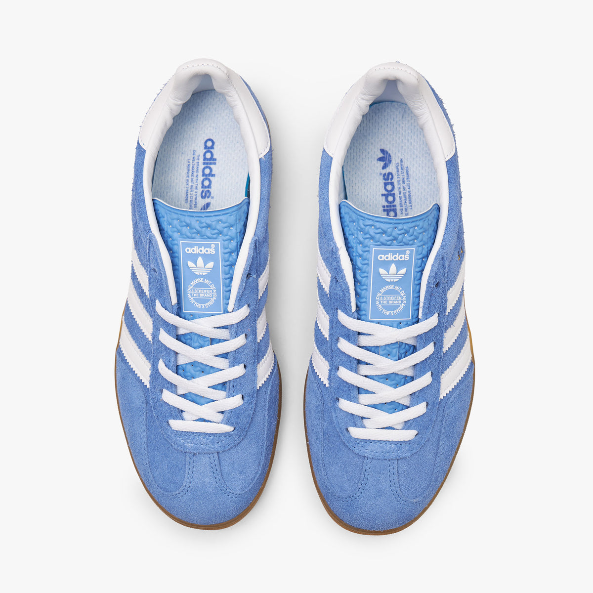 adidas Originals Femmes Gazelle Intérieur Bleu Fusion / Blanc Nuage - Gomme
