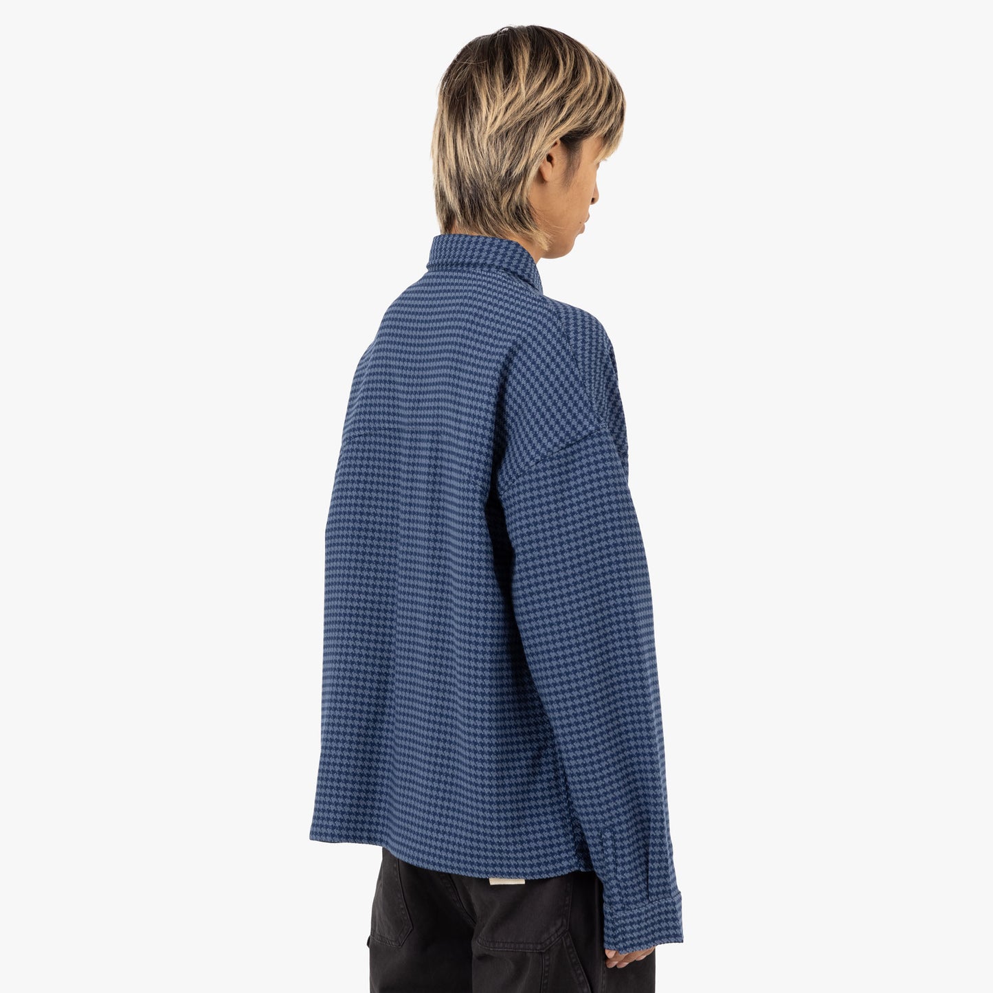 Honor The Gift Houndstooth Chemise / Bleu Marine