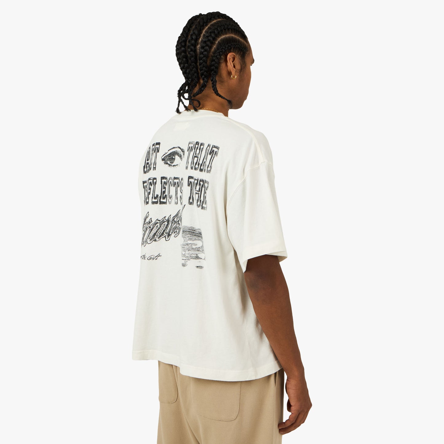 Honor The Gift Art That Reflects T-Shirt / Noir