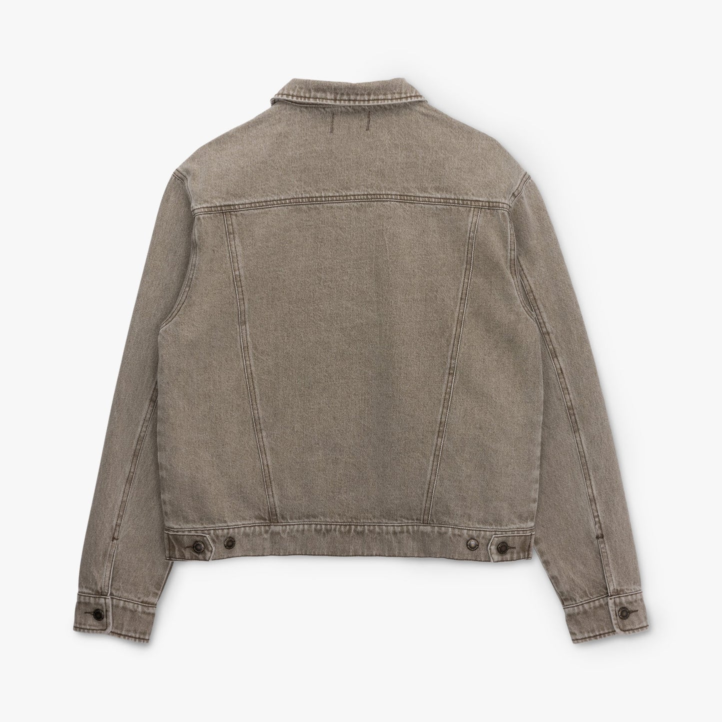 Honor The Gift Washed Twill Trucker Jacket / Taupe