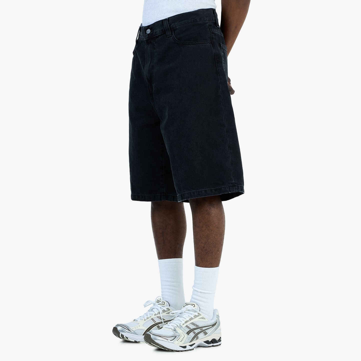 Carhartt WIP Landon Short Black/Stone Washed