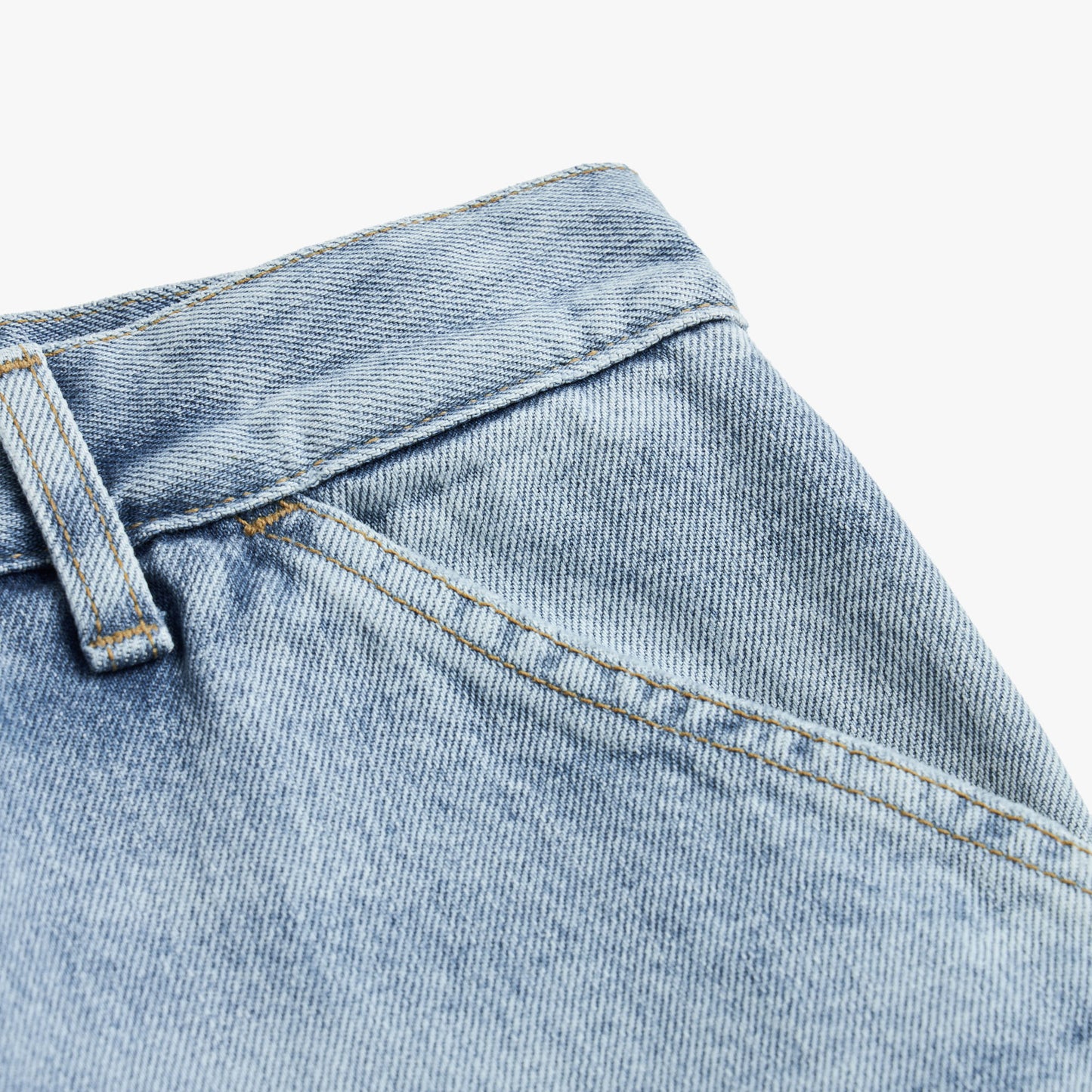 Carhartt WIP Double Knee Pant Blue / Heavy Bleached