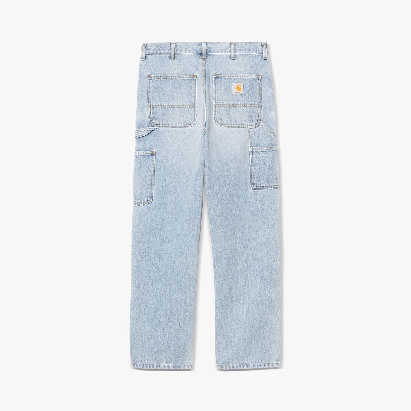 Carhartt WIP Double Knee Pant Blue / Heavy Bleached