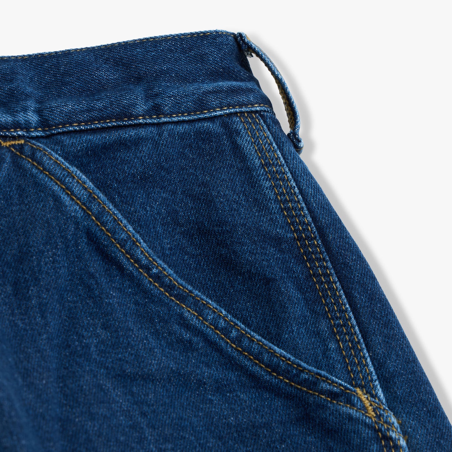 Carhartt WIP Double Knee Short Blue / Heavy Worn Bleached