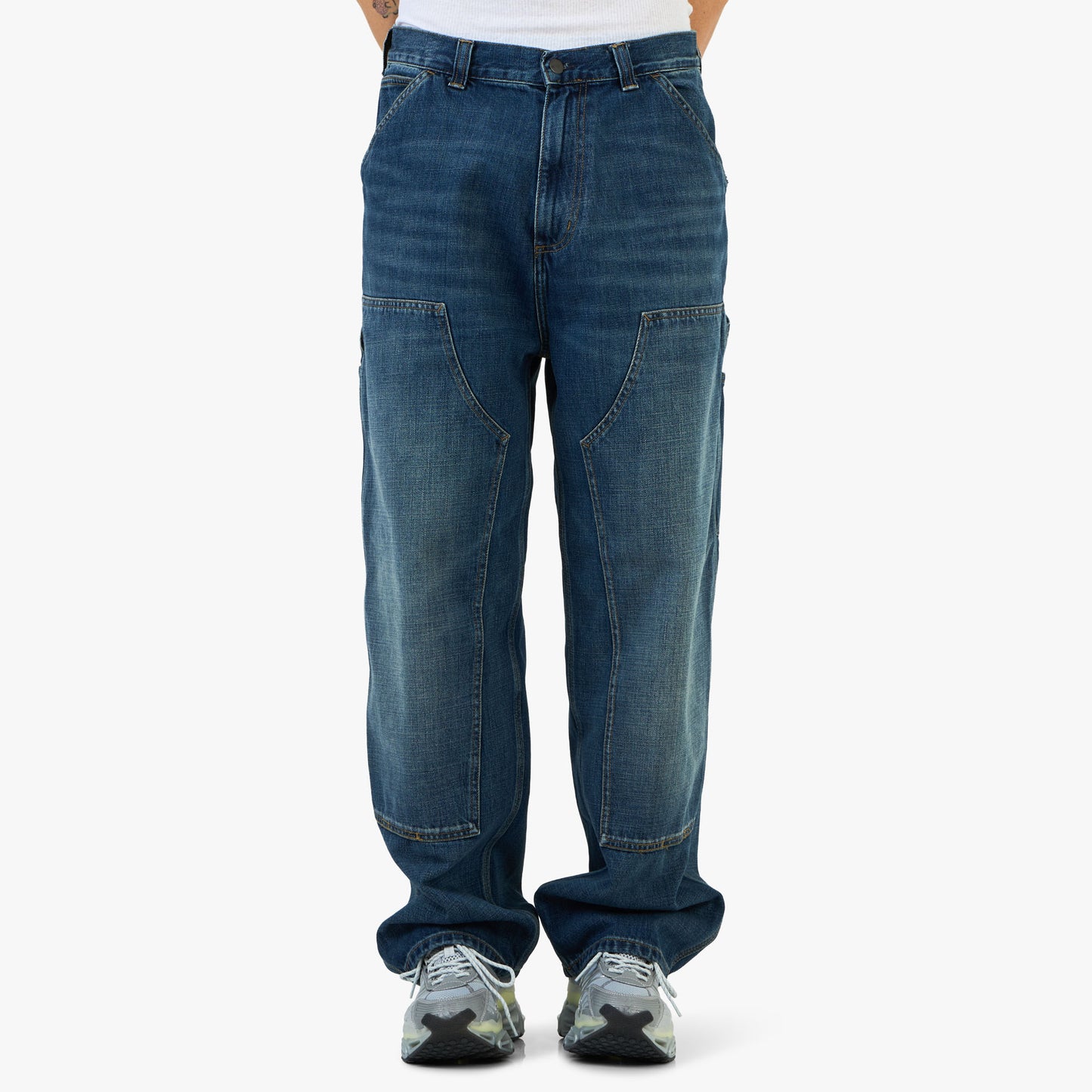 Carhartt WIP OG Double Knee Pant Blue/Dark Used Wash