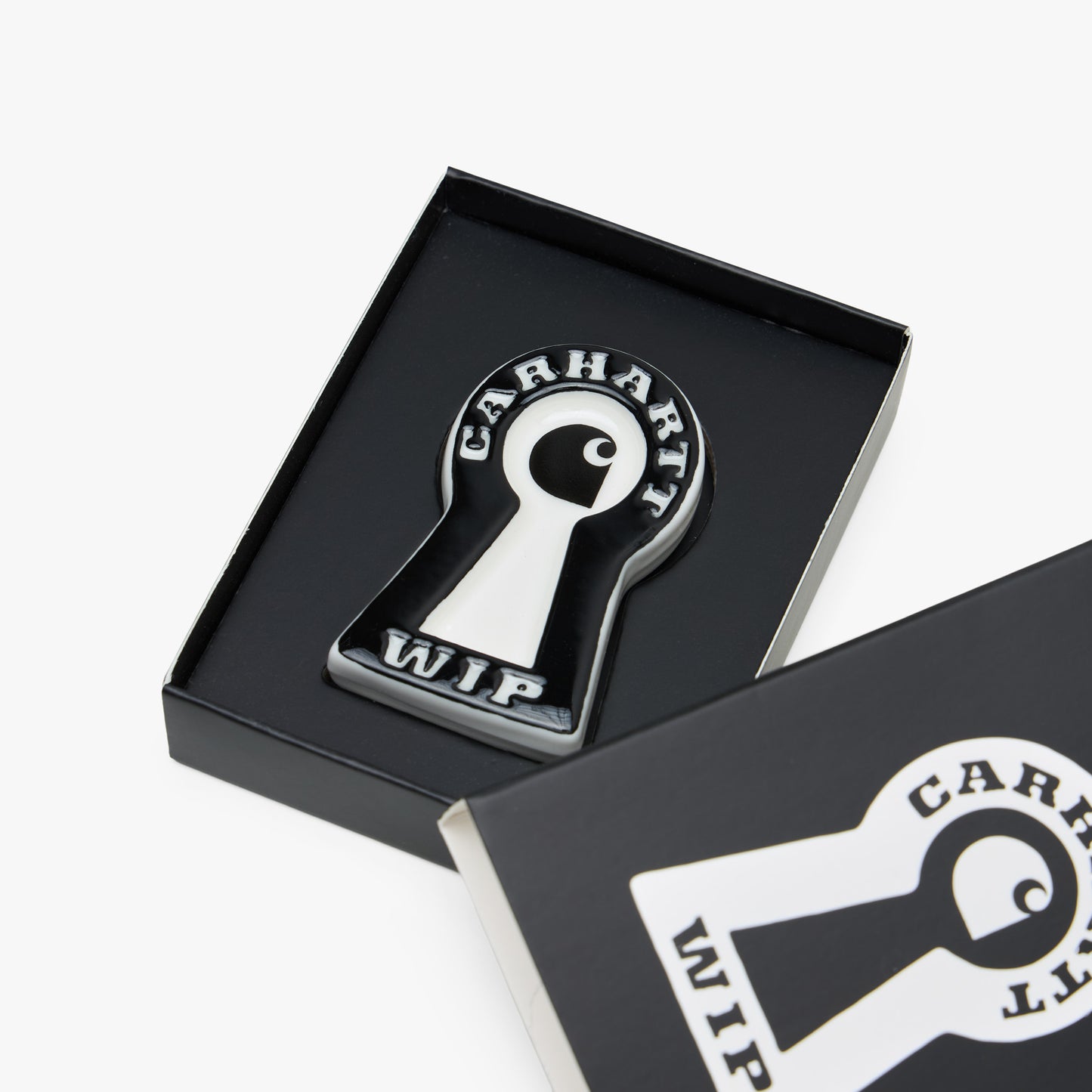 Carhartt WIP Locked Cone Incense Holder White / Black