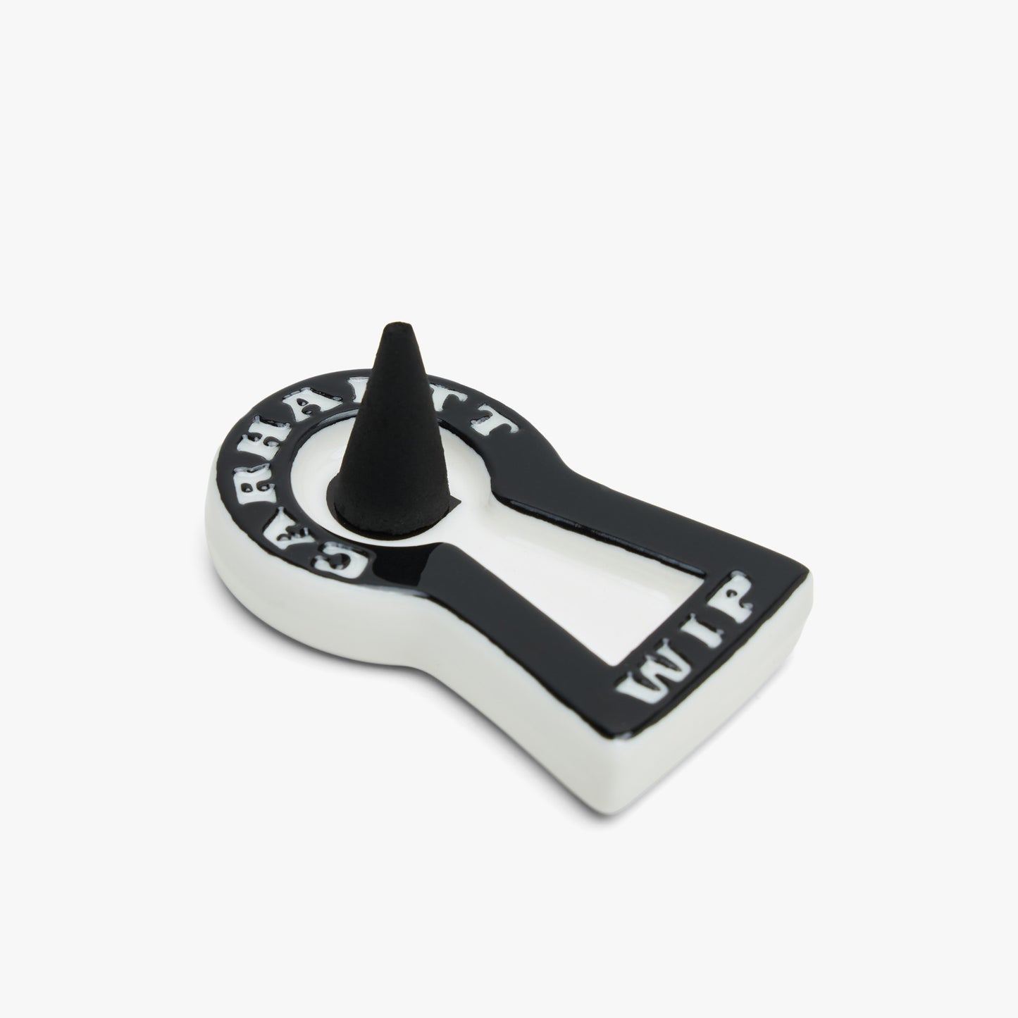 Carhartt WIP Locked Cone Incense Holder White / Black