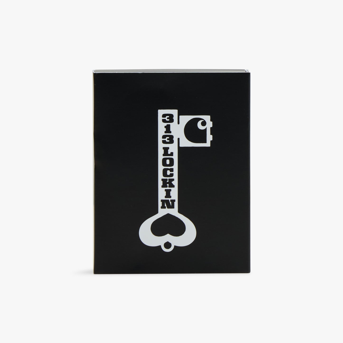 Carhartt WIP Cônes d'encens verrouillés blanc / noir