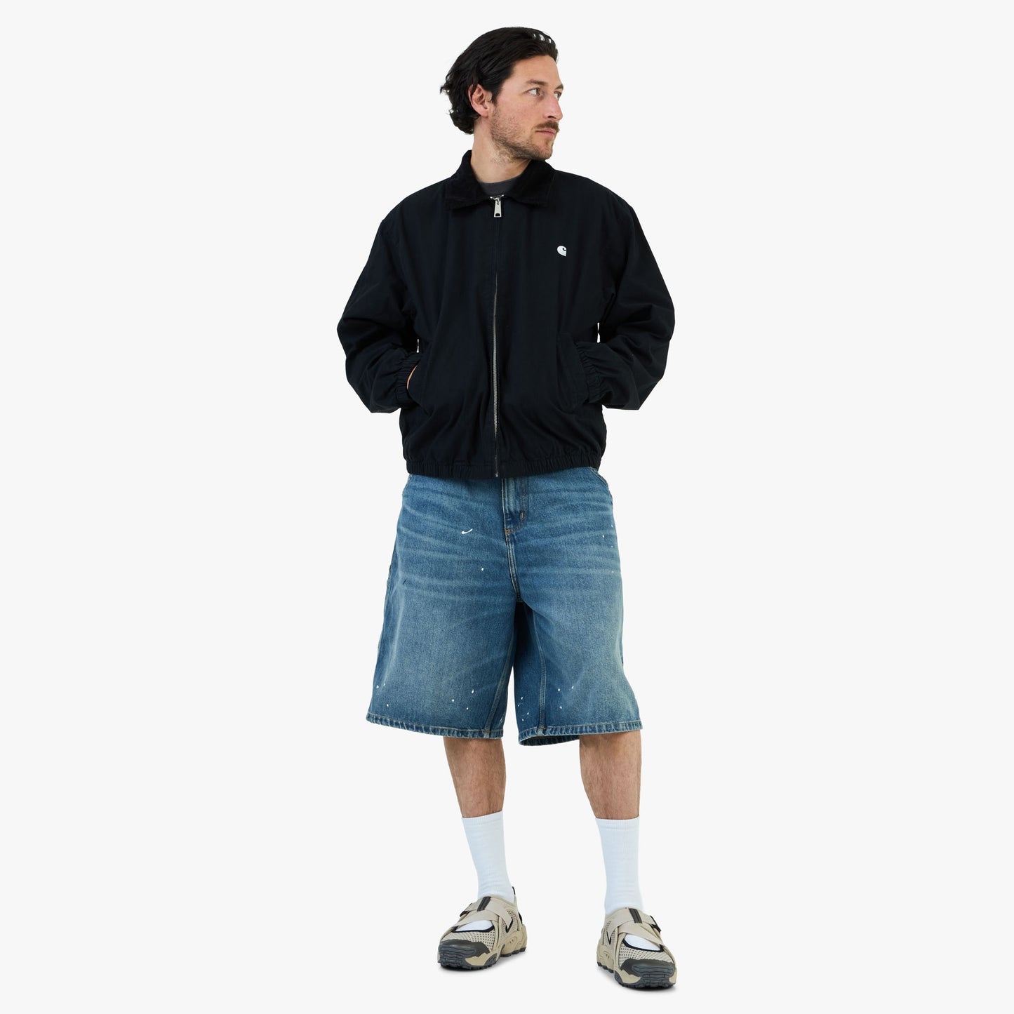 Carhartt WIP Madison Ripstop Jacket Black / Wax