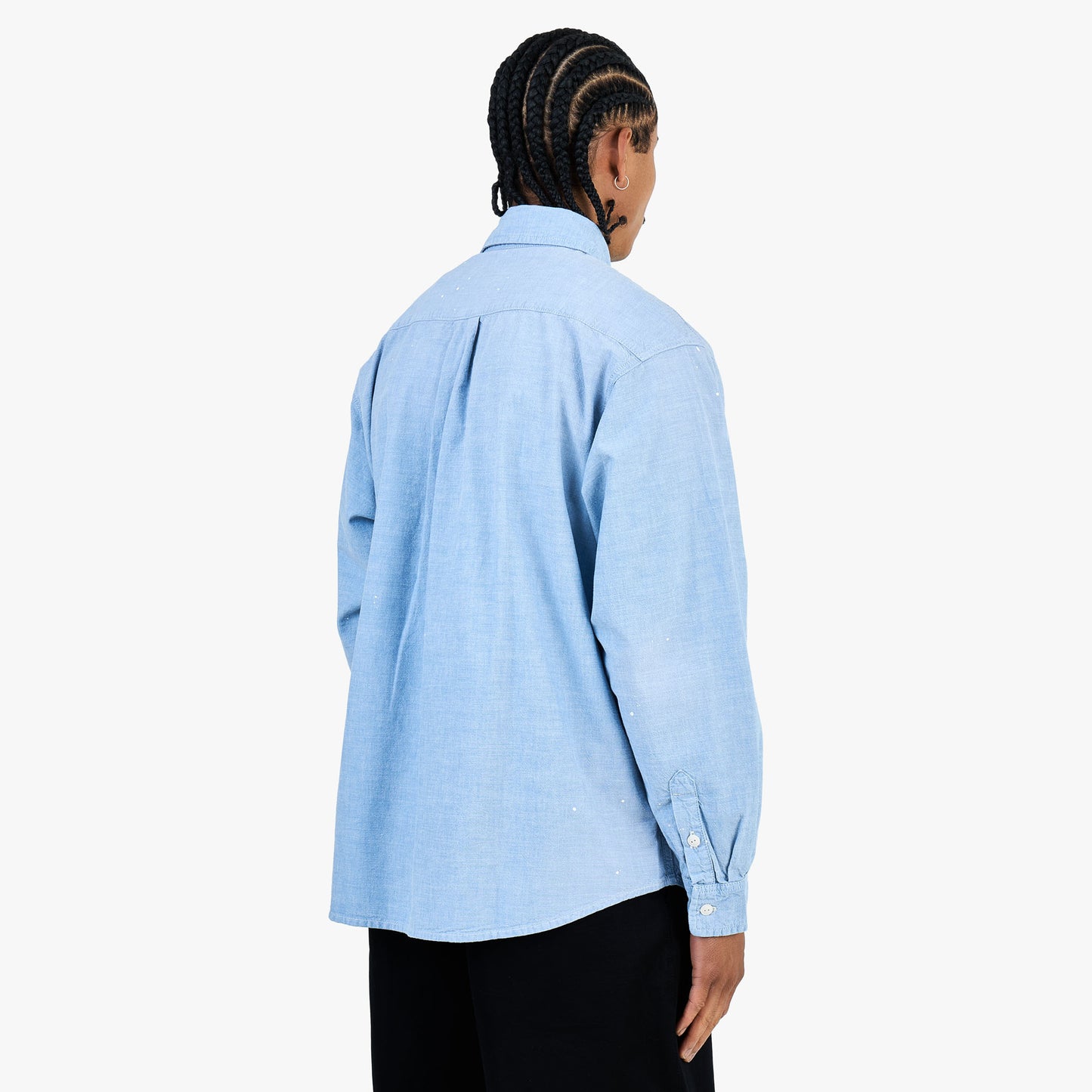 Carhartt WIP Longsleeve Painter Shirt Blue / Splatter