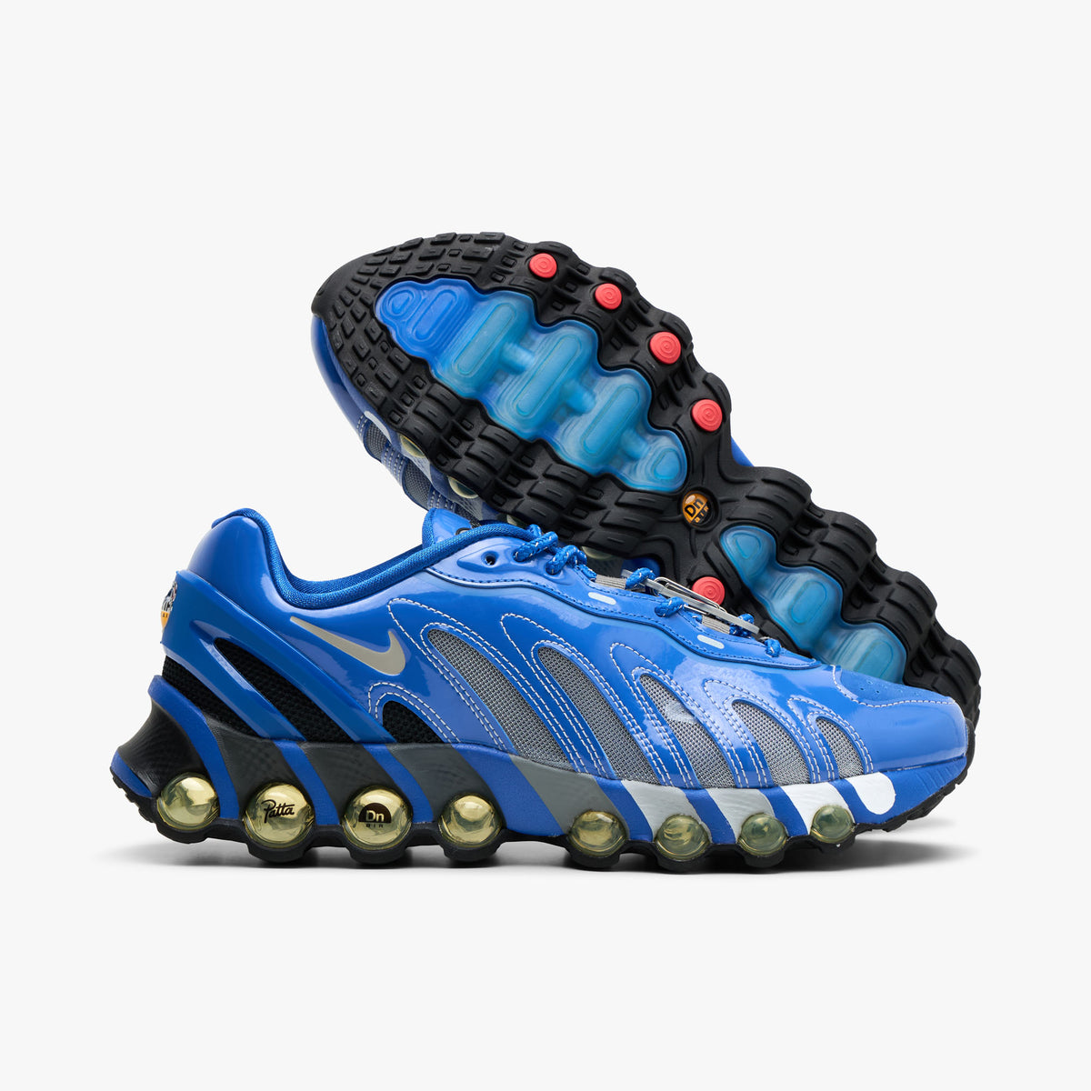 ** DNU RTV MAR '26 ** Nike x Patta Air Max Dn8 Game Royal / Metallic Silver