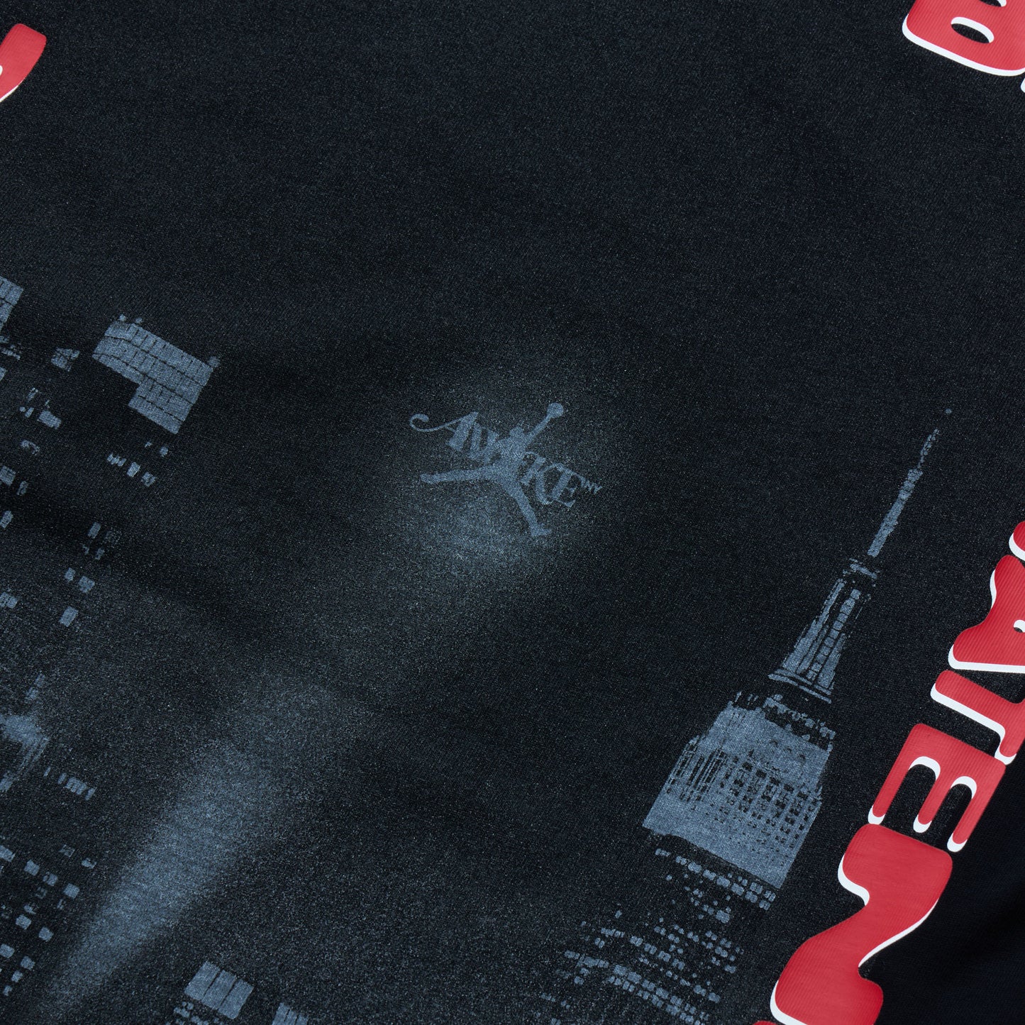 Jordan x Awake NY T-Shirt Black / White - University Red