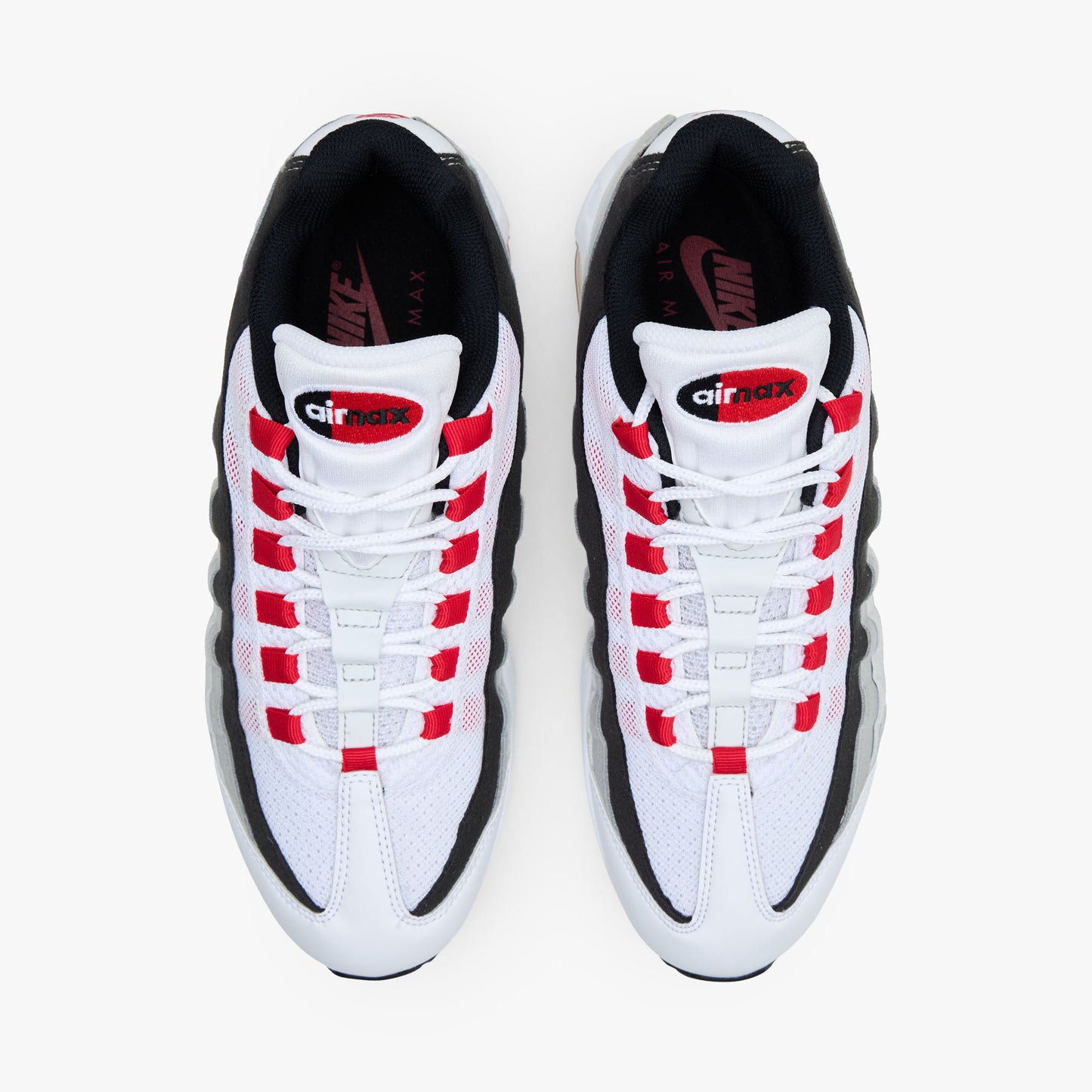 Nike Air Max 95 Blanc / Rouge Comète - Gris Neutre