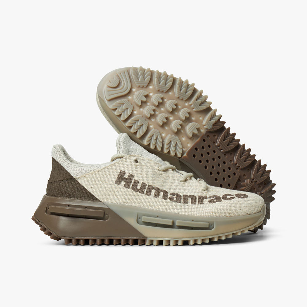adidas Originals x Pharrell Williams NMD S1 MAHBS Alumina / Brun Clair
