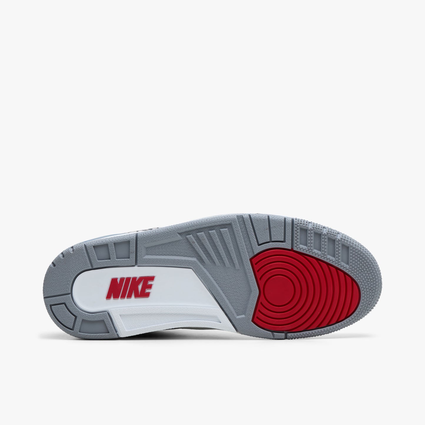 Jordan 3 Retro White / True Blue - Fire Red