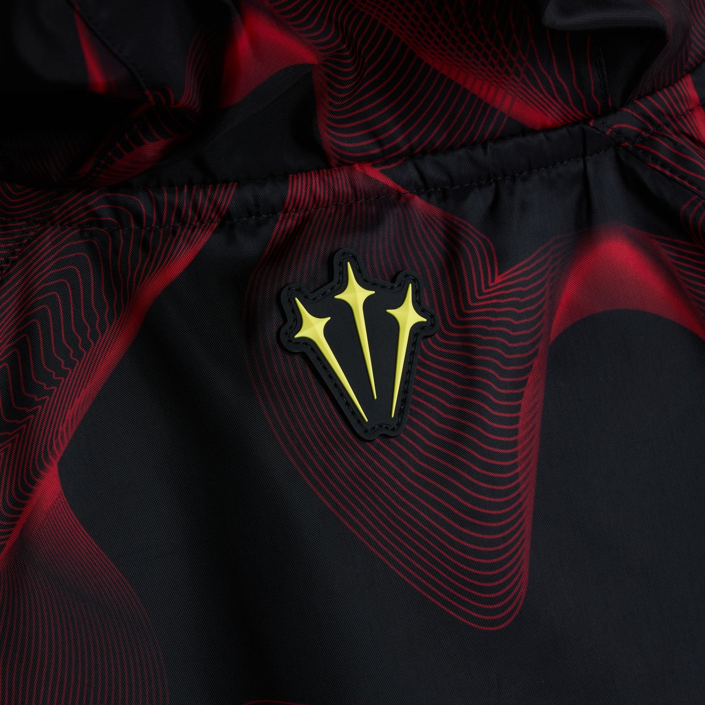 Nike x Canada x NOCTA Anthem Jacket Black / University Red - Sonic Yellow