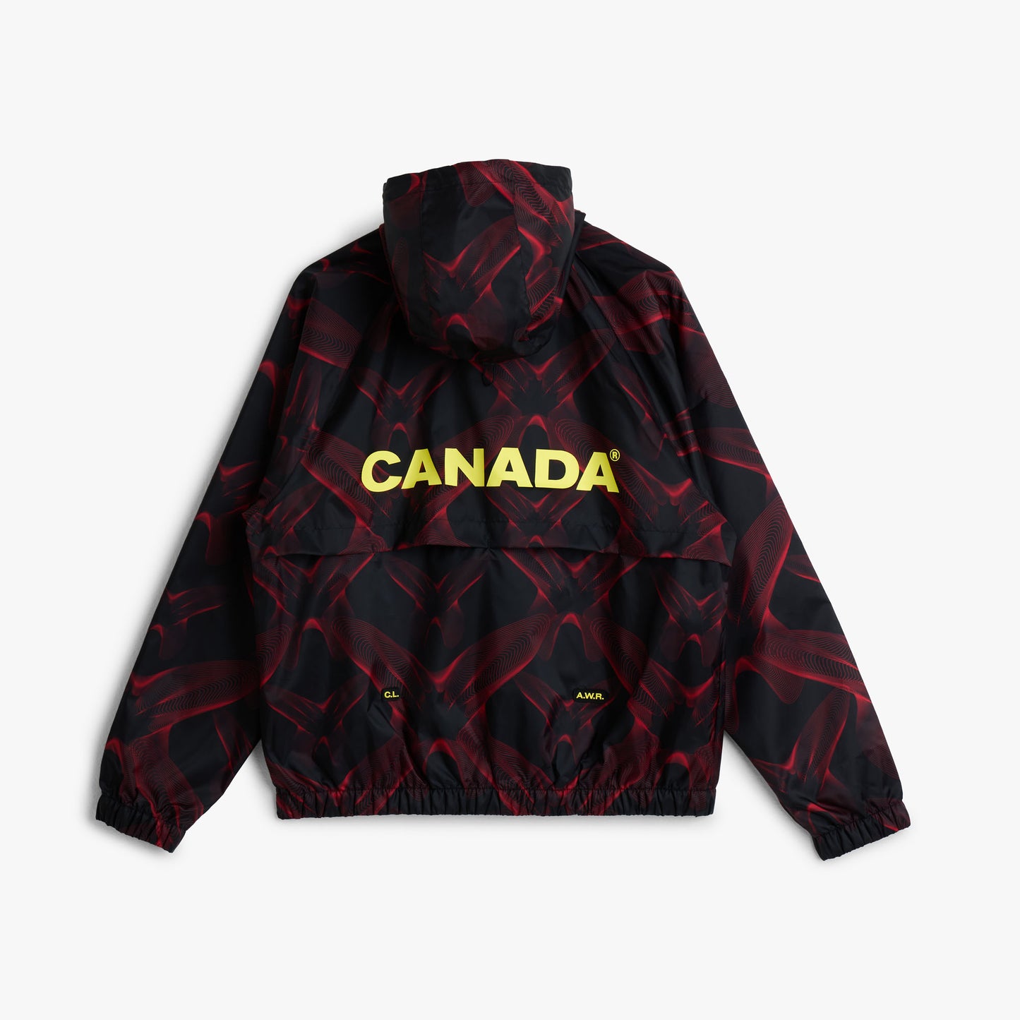 Nike x Canada x NOCTA Anthem Jacket Black / University Red - Sonic Yellow