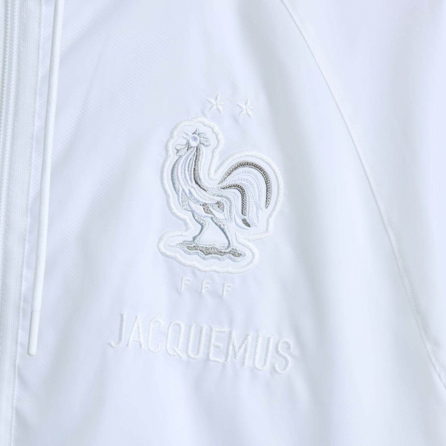 Nike x France x Jacquemus Anthem Jacket White / Game Royal - University Red