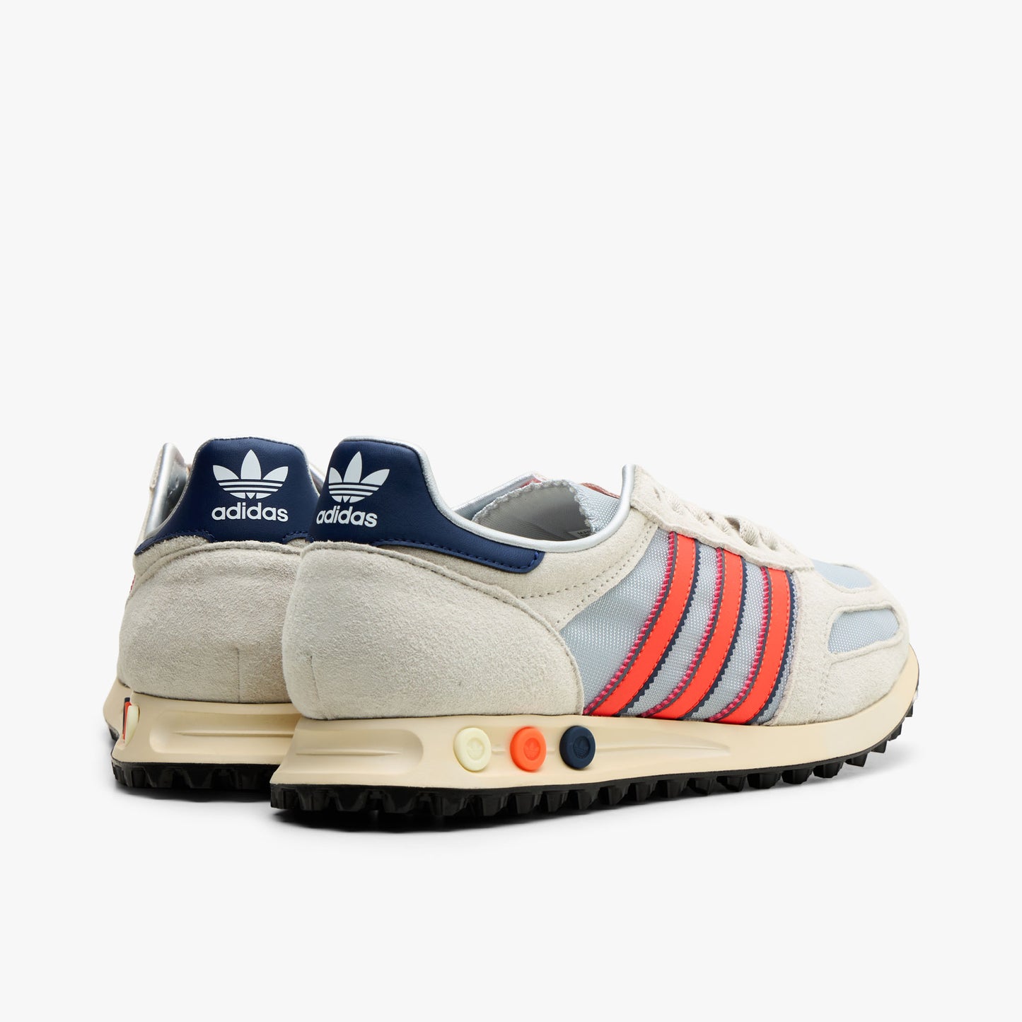 adidas LA Trainer OG Argent Métallique / Bleu Foncé