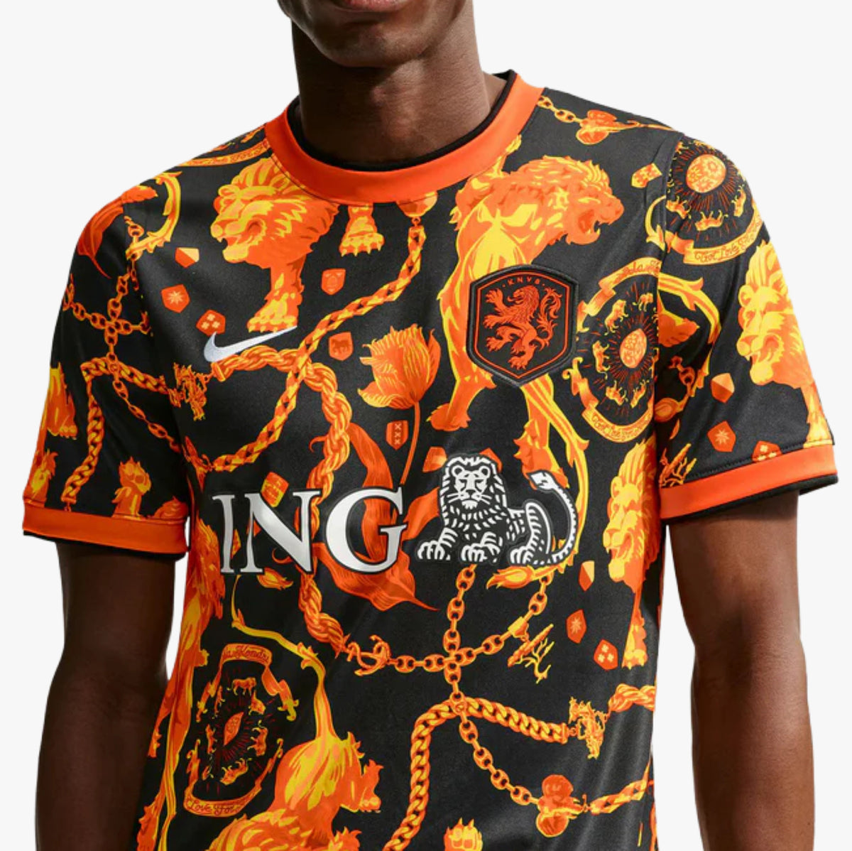 Maillot de football Nike x Pays-Bas x Patta Academy Pro à manches courtes