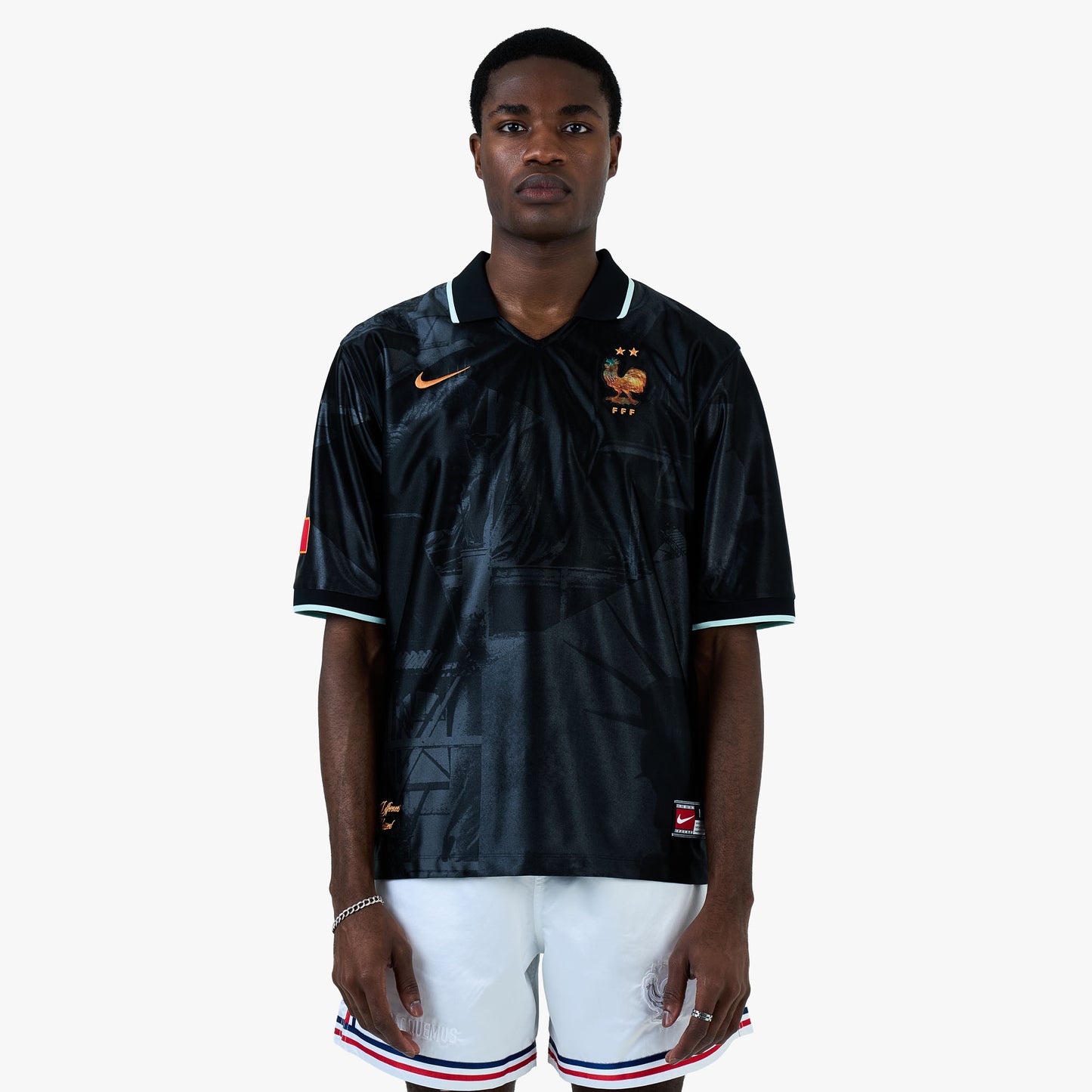 Nike France Energy Jersey Anthracite / Igloo - Metallic Copper