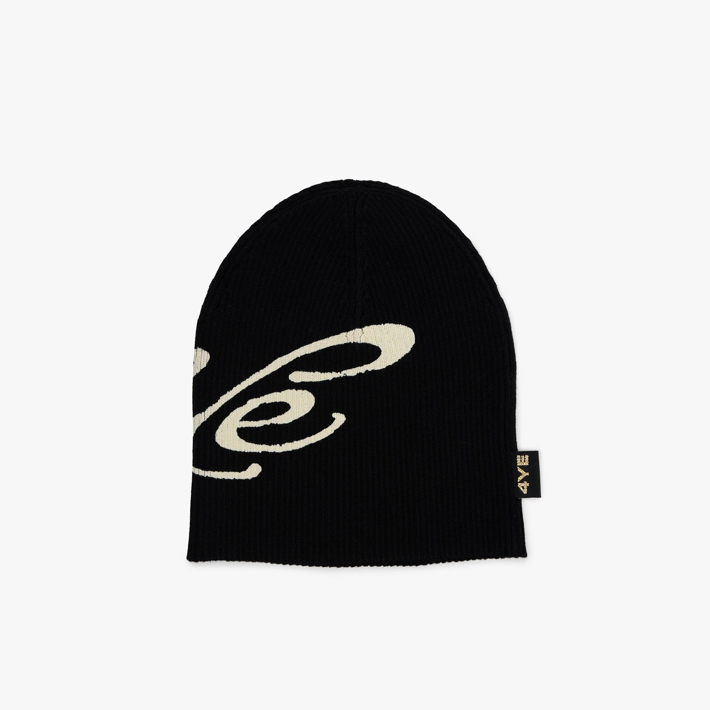 4YE Bonnet Skully Noir / Blanc cassé