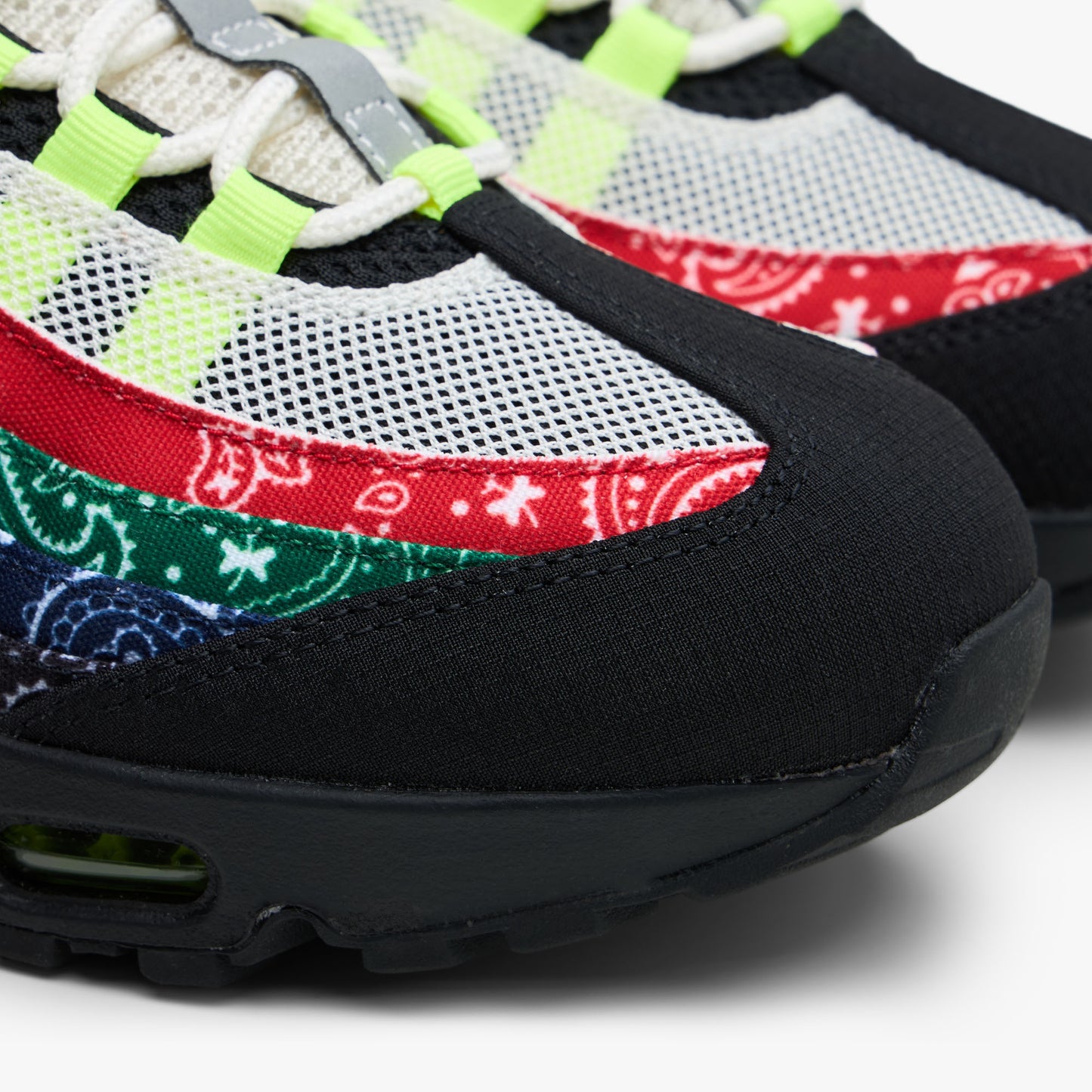 Nike Air Max 95 Big Bubble Sail / Volt - Rouge université