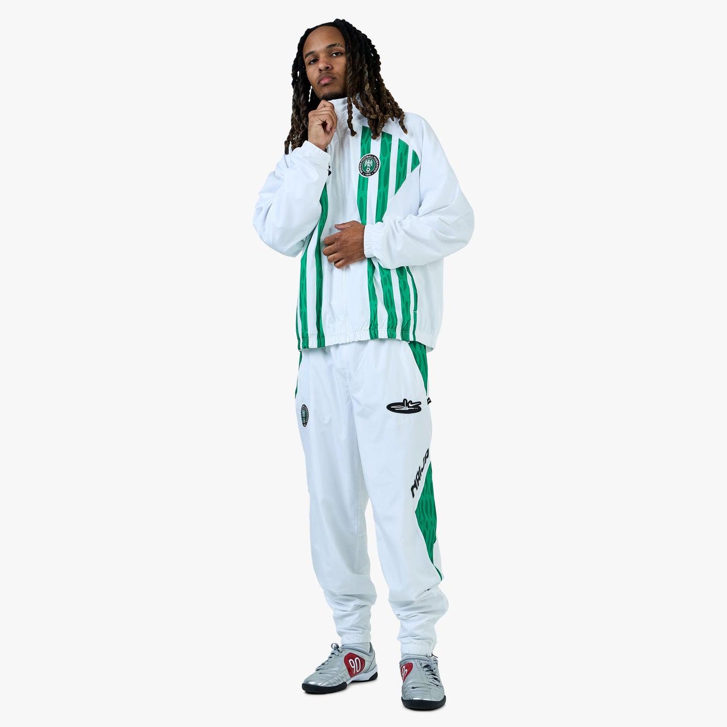 Nike x Nigeria x Slawn Lightweight Trousers White / Black