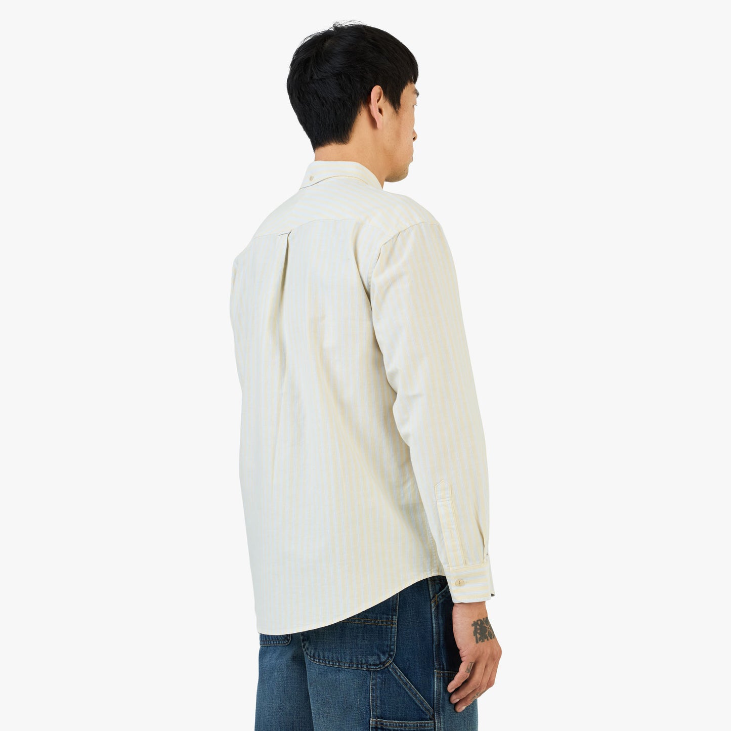 Chemise Oxford Club Khaki / Jaune