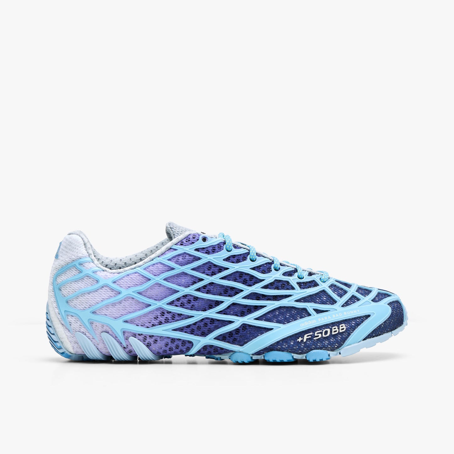 adidas Bad Bunny F50 Spider "Arana" Clear Sky / Clear Blue - Light Purple
