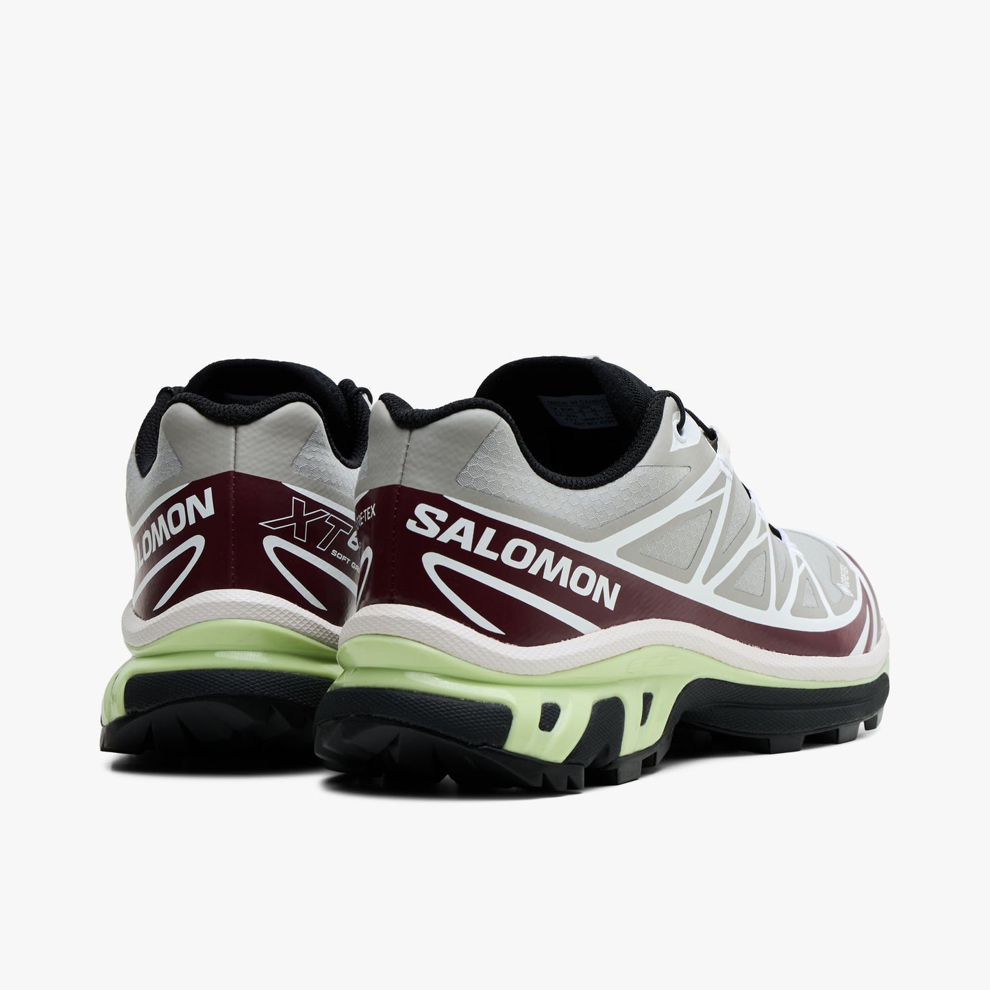 Salomon XT-6 GTX Paloma / Maroon Banner