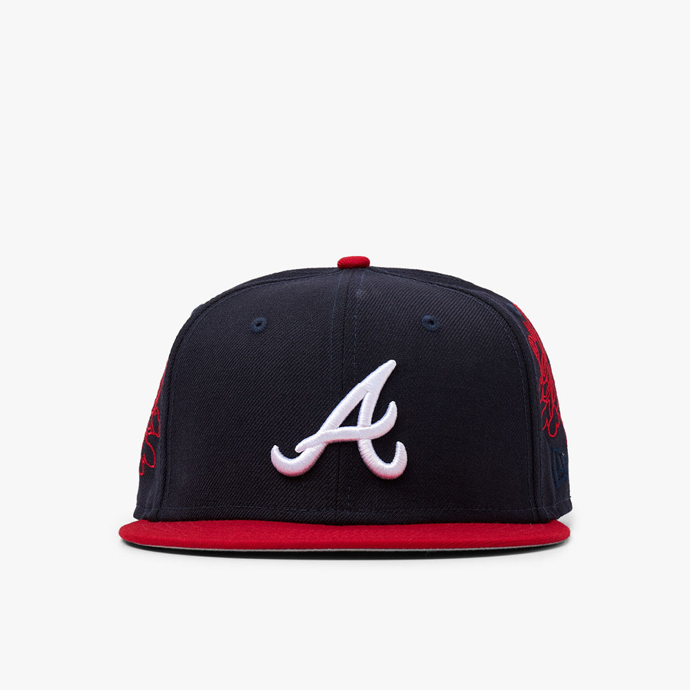 Casquette Livestock x New Era Atlanta Braves 59FIFTY / Bleu marine
