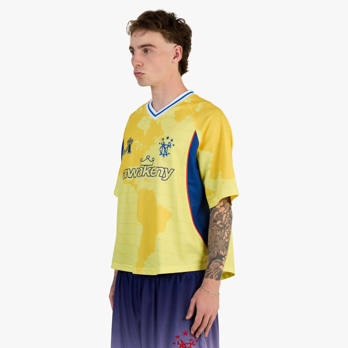 Awake NY Mundial Crown Jersey / Yellow