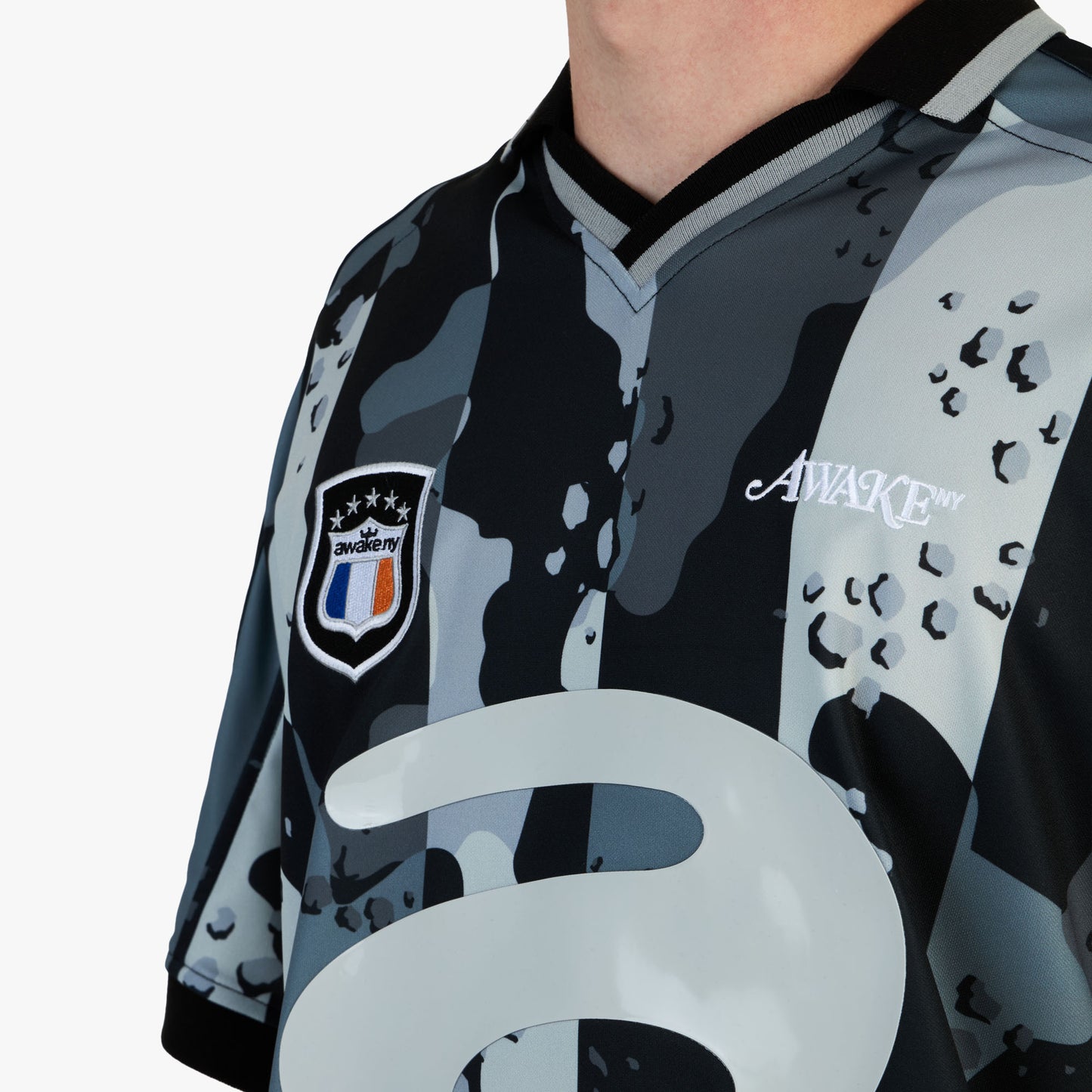Awake NY Mobile Soccer Jersey / Black